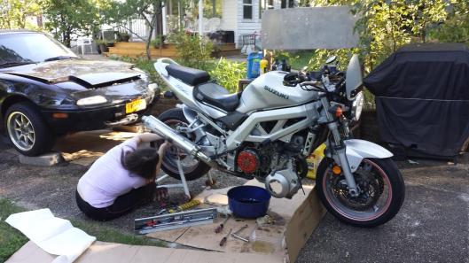 motorcycle repair